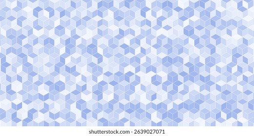 Illustration Abstract colored texture with rounded forms on blue background.