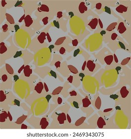 Illustration of abstract colorful pattern