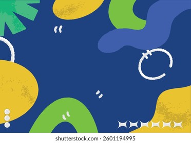 illustration Abstract Colorful Shapes Background 