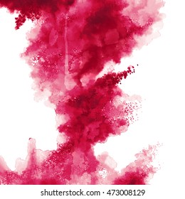 illustration of abstract colorful watercolor background for designing template for wedding,birthday,web design,promotion,banner