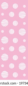Illustration of abstract combination soft colors dot fabric background
