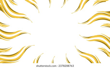 Illustration of an abstract comic background with a yellow pattern. Perfect for adding energy and excitement to graphic designs, posters, websites, comics, banners, magazine covers, invitation covers.