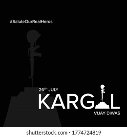 illustration of abstract concept for Kargil Vijay Diwas, banner or poster.Vector illustration-vector,Vijay Diwas (Kargil Vijay Diwas reminds us of India's military prowess)