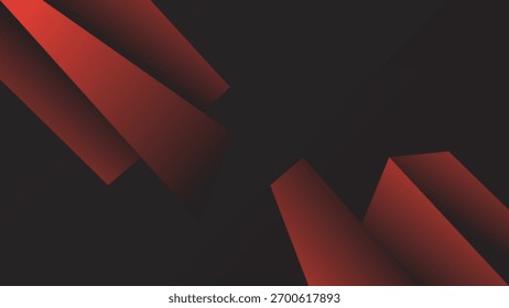 ILLUSTRATION ABSTRACT DARK BACKGROUND ELEGANT ORANGE GRADIENT SMOOTH LIQUID COLORFUL DESIGN WITH GEOMETRIC SHAPES VECTOR TEMPLATE GOOD FOR MODERN WEBSITE, WALLPAPER, COVER DESIGN 