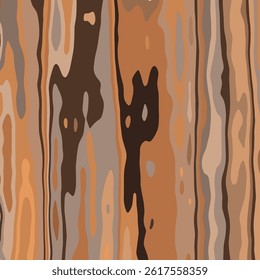 ILLUSTRATION ABSTRACT DECORATIVE BACKGROUND PASTEL BROWN COLOR WITH WOOD TEXTURE. DISTRESS DIRTY DESIGN VECTOR