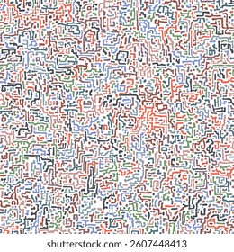 ILLUSTRATION ABSTRACT DECORATIVE MESSY BACKGROUND PASTEL COLOR WITH TURING TEXTURE. DISTRESS DIRTY ROUGH DESIGN VECTOR