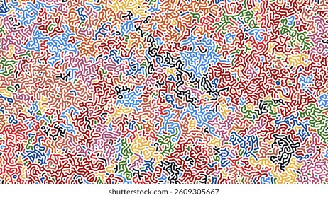 ILLUSTRATION ABSTRACT DECORATIVE MESSY BACKGROUND PASTEL COLOR WITH TURING TEXTURE. DISTRESS DIRTY ROUGH DESIGN VECTOR
