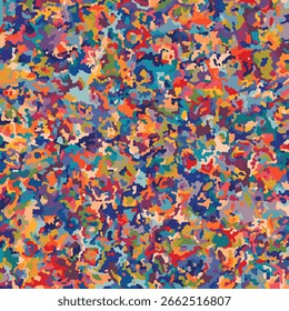 FONDO DESORDENADO DECORATIVO ABSTRACTAS COLORIDO CON LA TEXTURA DE LA PINTURA. VECTOR DE DISEÑO DE GRUNGE SUCIO Y ÁSPERO DE DISTRESS