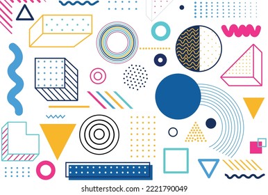 illustration of abstract design geometric background that is majestic unique and also interesting