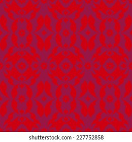 Illustration of an abstract floral pattern