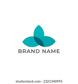 ILLUSTRATION ABSTRACT GEOMETRIC LEAF NATURE. ECO ELEMENT LOGO ICON DESIGN VECTOR FOR YOUR BRAND, BUSINESS