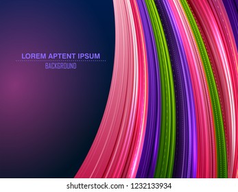 illustration of abstract geometrical template background for broucher flyer presentation