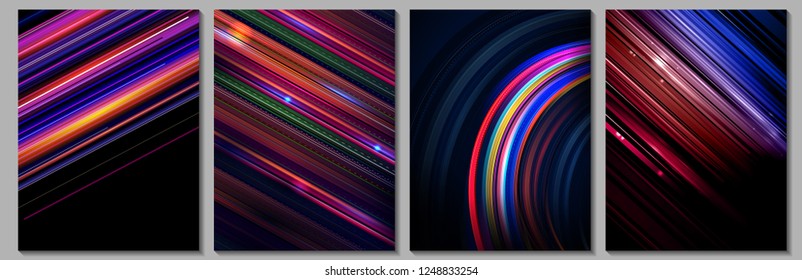illustration of abstract geometrical template background for broucher flyer presentation