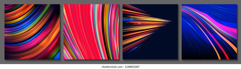 ilustración del fondo abstracto de plantilla geométrica para la presentación del volante del programa