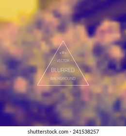 Illustration of Abstract Gradient Mesh Blurred Vector Background