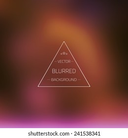 Illustration of Abstract Gradient Mesh Blurred Vector Background