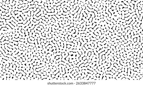 ILLUSTRATION ABSTRACT GRUNGE BLACK GRAINY TEXTURE ISOLATED ON WHITE BACKGROUND. DISTRESS DIRTY ROUGH MONOCHROME COLOR DESIGN VECTOR