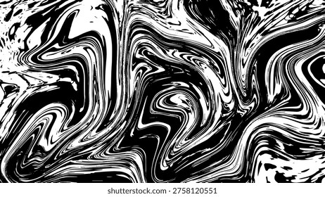 Illustration Abstract Grunge Stroke Grainy Texture Background. Dirty Rough Black Color Design Vector 