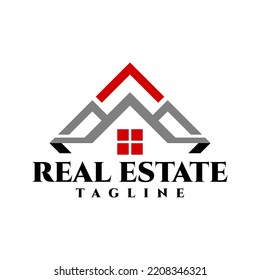 illustration of abstract house. good for any business related to housing or real estate.