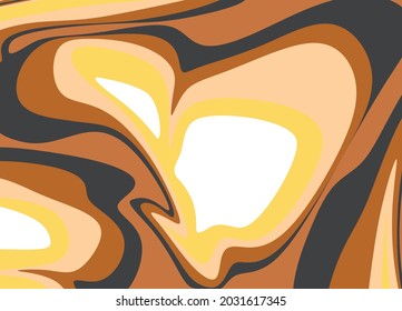 An illustration of abstract oil paint texture with creamy color