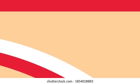 ilustración de un fondo naranja abstracto