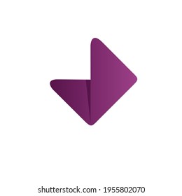 illustration abstract shape geometry logo or icon. EPS 10