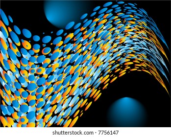 Illustration of abstract shapes