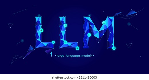 Illustration of abstract stream information. Generate image, video from prompt concept. Big data, technology, AI, data transfer, data flow, generative ai, large language model, ai brain background