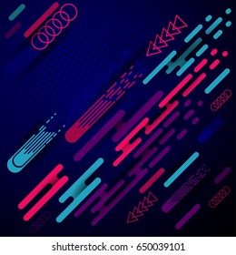 Illustration is a abstract that can be used as a background. Colorful image.