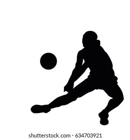 Man Volleyball Player Stock Vectors, Images & Vector Art | Shutterstock