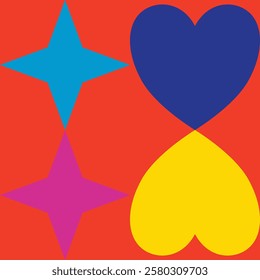 illustration abstracts geometric shape ornament's 
