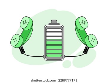 illustration of activity calling to be a great activity to recharge