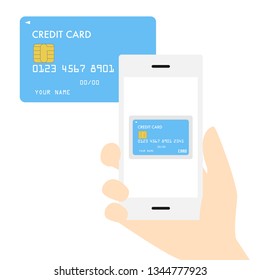 Illustration of add credit card.