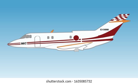 Illustration of aeroplane vector design