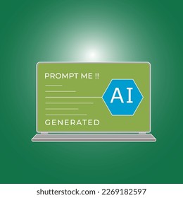 Ilustración de IA, Ilustración de inteligencia artificial haciendo un pronóstico para generar resultados