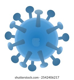 ilustración del virus del SIDA 