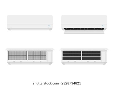 It is an illustration of the air conditioner.