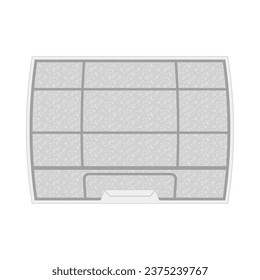 It is an illustration of an air conditioner filter.