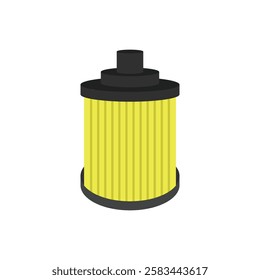 Illustration air filter unique design with blank background