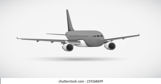 Ilustración de una aeronave