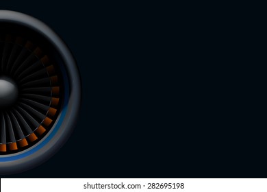 illustration of airplane stroked on colorful background