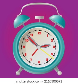 Illustration of alarm clock eps version 10