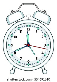 Illustration of the alarm clock icon