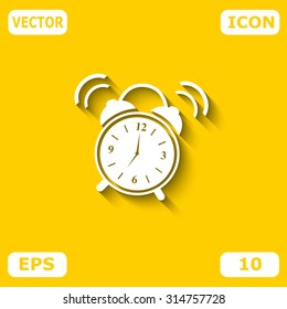 illustration of alarm clock ringing