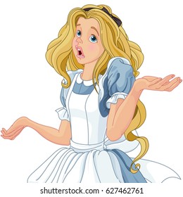  Illustration of Alice extremely confused