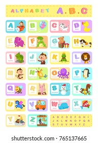 Illustration Alphabet A-Z vector