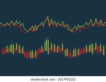 An illustration of analysis graphic chart
