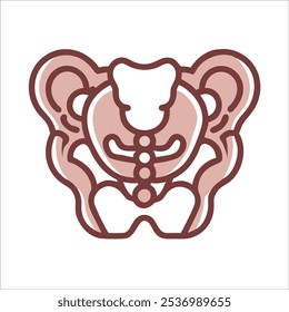 Illustration of anatomy in medical science