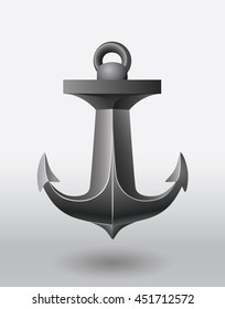 Illustration anchor.It can be used as a poster, logo or advertisement.