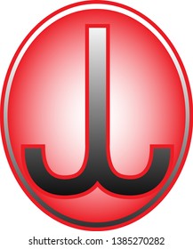 illustration of an anchor image made of 2 j letters covered in an
